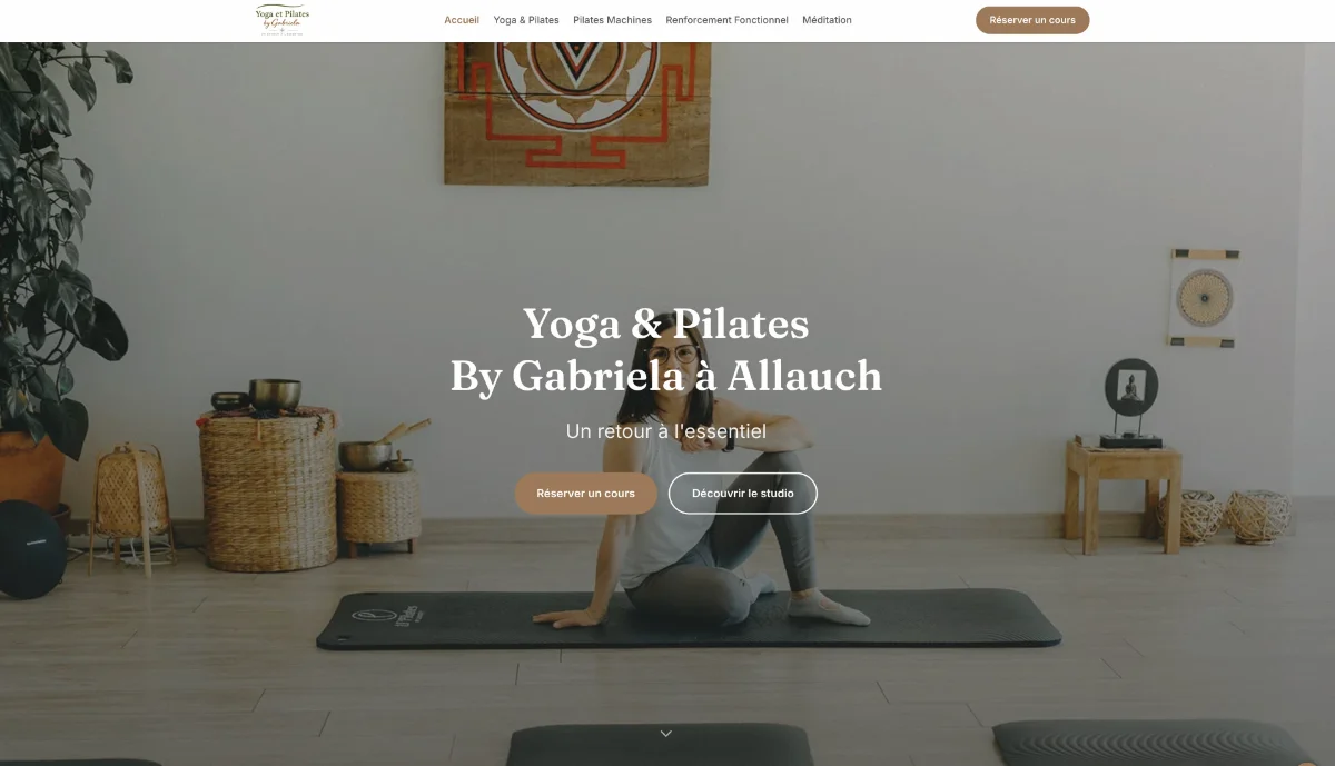 Yoga & Pilates by Gabriela — studio à Allauch