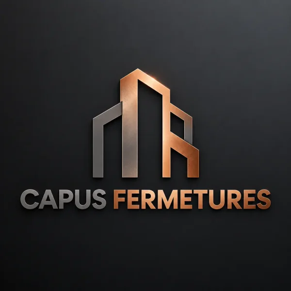 Logo CAPUS Fermetures — projet web réalisé par CreativConflans à Conflans-Sainte-Honorine (78)