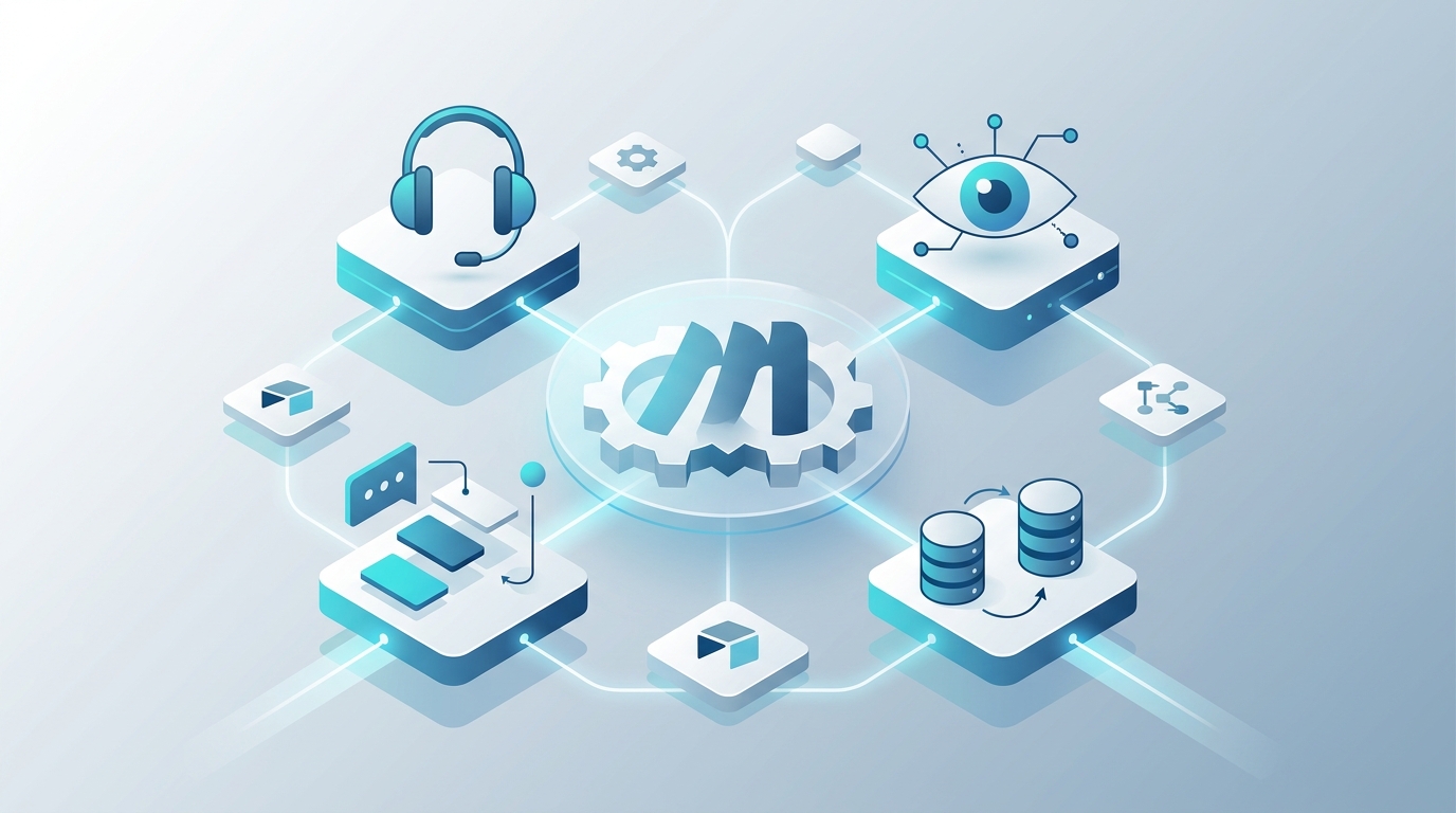 Scénarios Make avancés pour automatisation PME - modules connectés sur tableau de bord