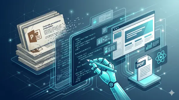 PowerPoint en 2026 : pourquoi je passe au HTML+PDF généré par IA