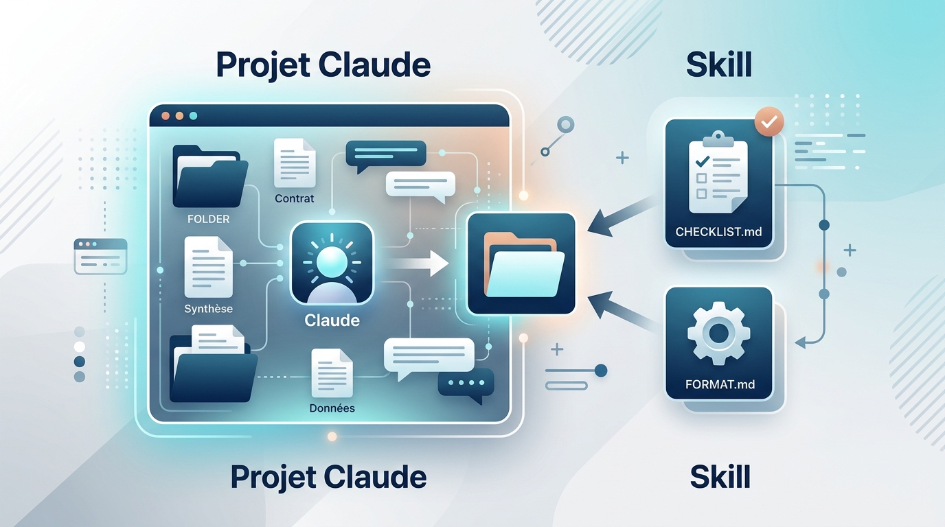Projet ou Skill Claude : quelle différence, et comment choisir ?