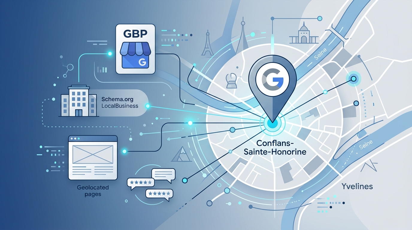 Qu'est-ce que le SEO local pour une entreprise à Conflans-Sainte-Honorine ?