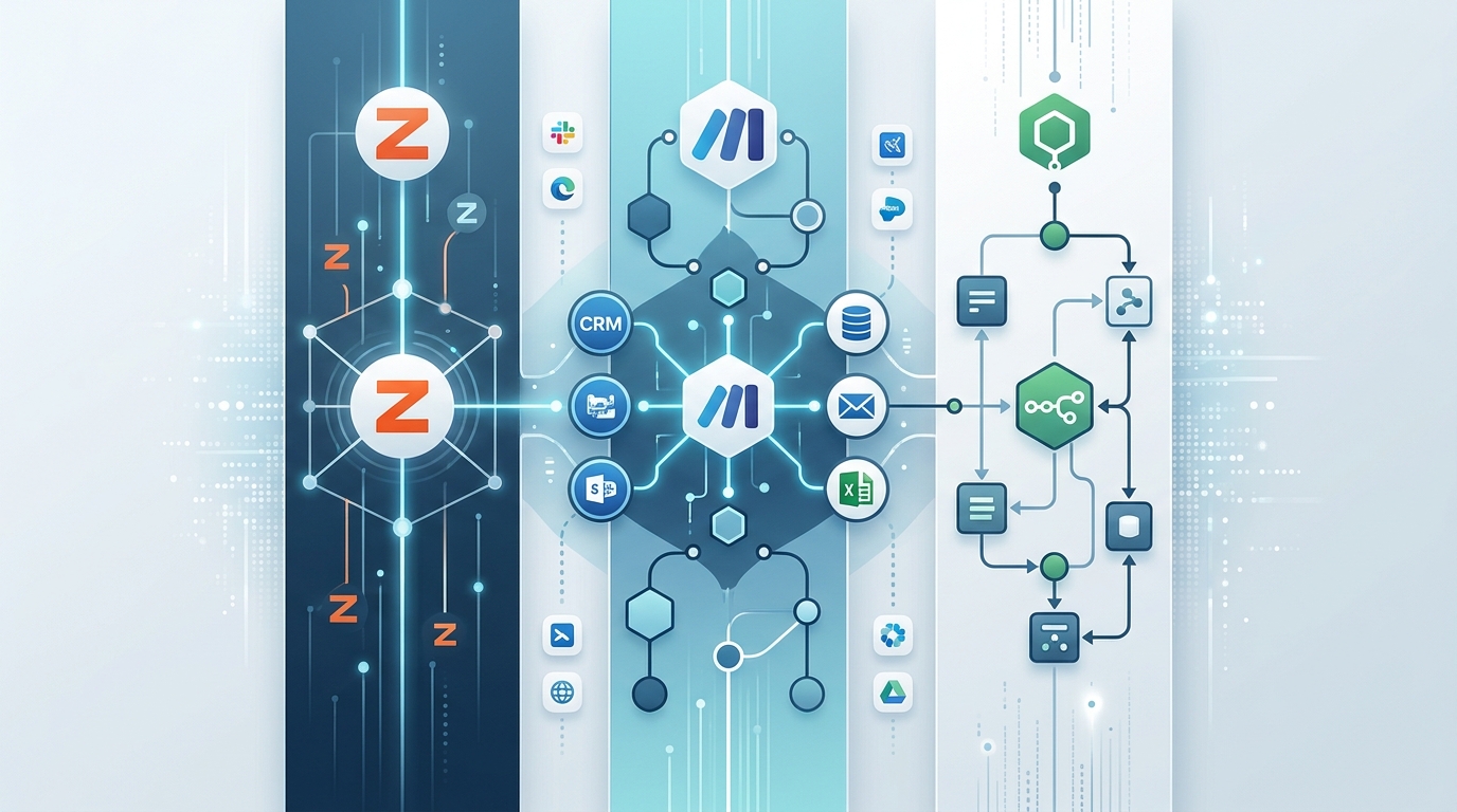 Zapier vs Make vs n8n : le comparatif complet 2026